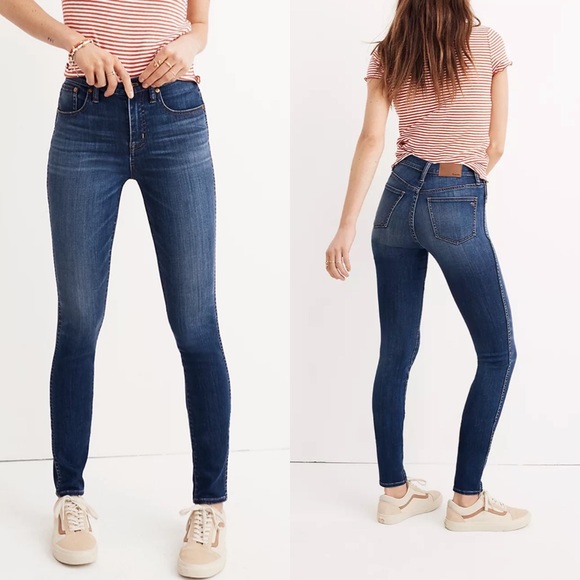 Madewell High Riser Skinny Jeans E852 